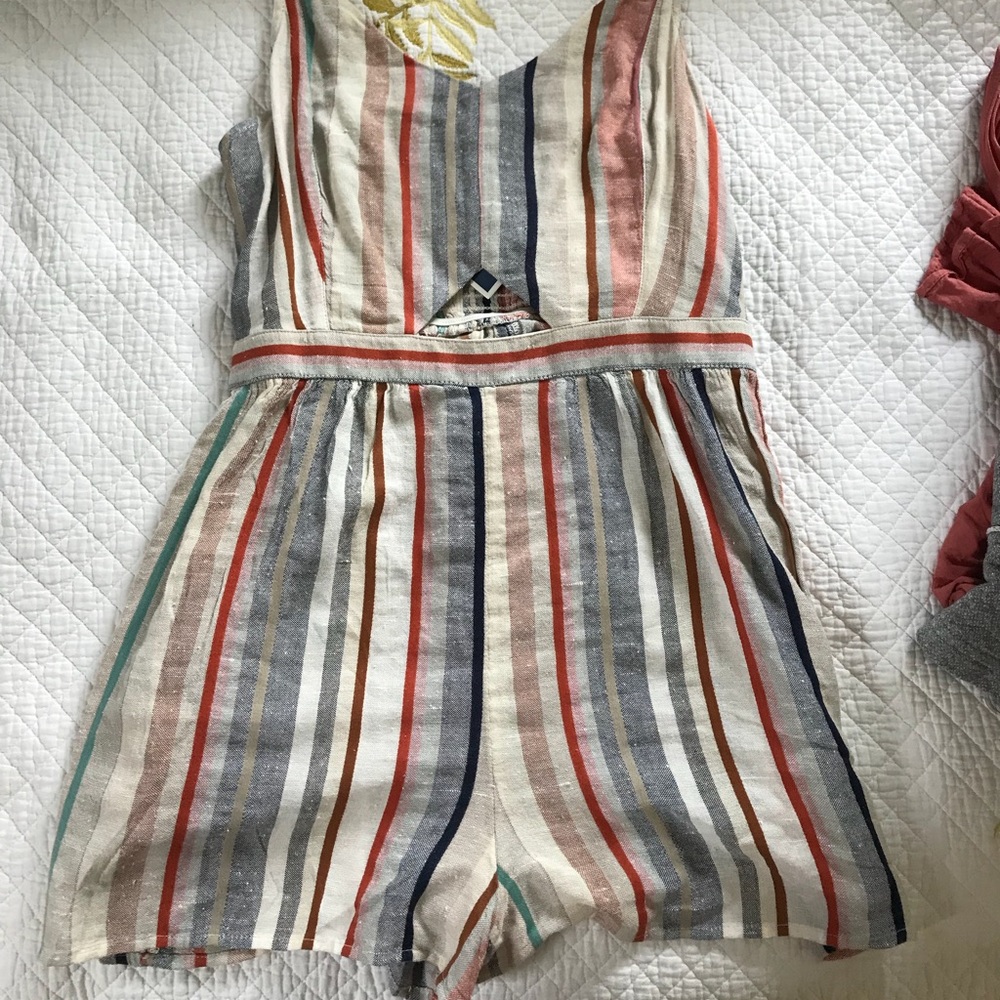 Striped Romper